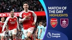 Arsenal Moves Closer to Premier League Glory with Win Against Burnley