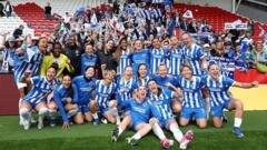 Brighton Women’s Team Eyes Historic FA Cup Glory