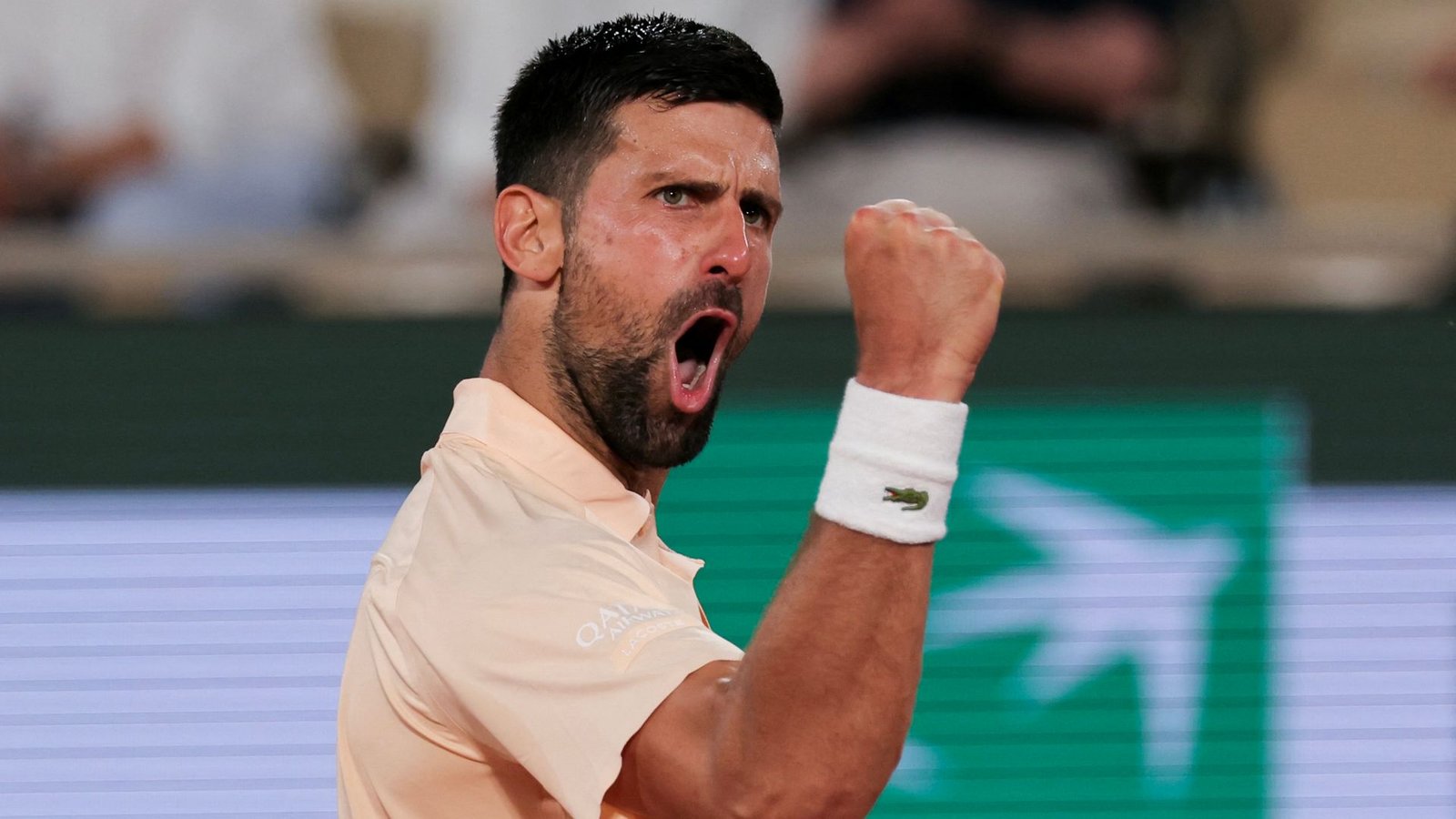 Djokovic Advances to French Open Second Round After Four-Set Win
