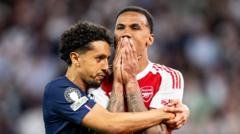 Gabriel's Penalty Miss Costs Arsenal in Champions League Final