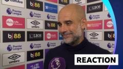 Guardiola's Future Uncertain After Draw with Bournemouth