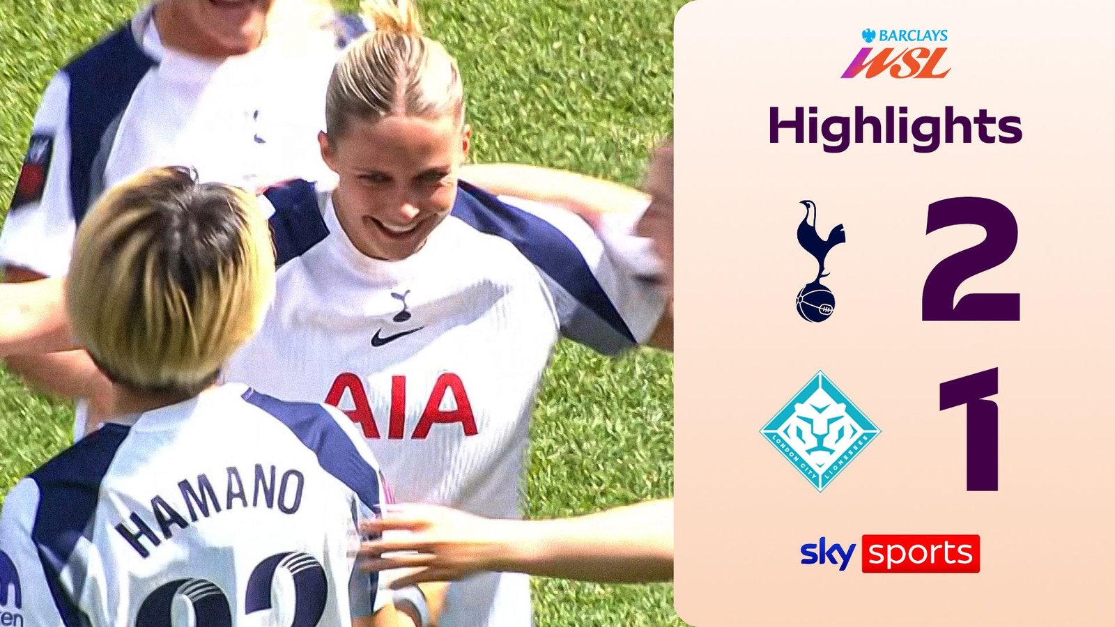 Holdt's Stunning Goal Leads Spurs to Victory Over Lionesses