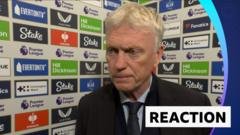 Moyes Expresses Disappointment After Draw with Manchester City