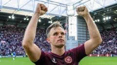 Shankland Shines as Hearts Edge Closer to League Glory