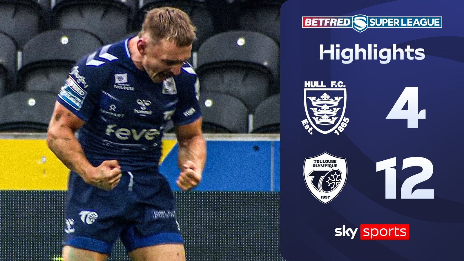 Toulouse Triumphs Over Hull FC in Super League Clash