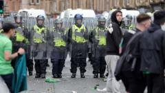 Violence Erupts as Celtic Fans Celebrate Title Win in Glasgow