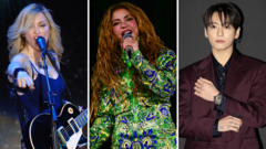 World Cup Final to Feature Headliners Madonna, Shakira, and BTS