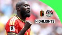 Belgium and Egypt Share Points in Seattle World Cup Clash