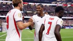 England Showcase Entertaining Football in Recent Match