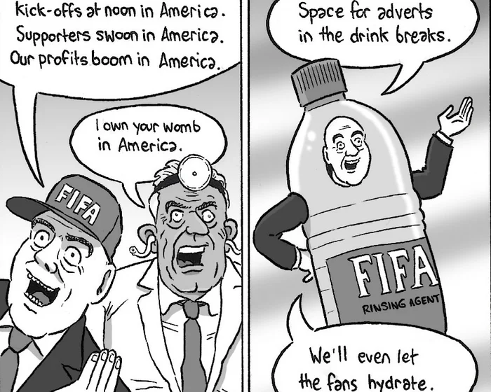 Gianni Infantino's World Cup: A Unique Reimagining in Cartoons