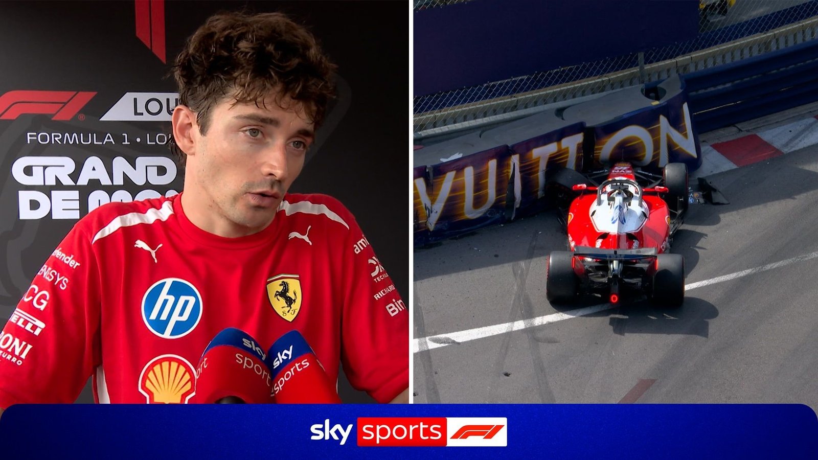 Leclerc Expresses Frustration After Monaco Crash