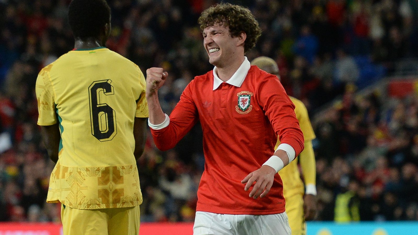 Lewis Koumas Nets First International Goal for Wales