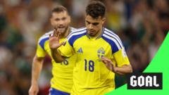 Yasin Ayari Shines for Sweden with Stunning Goal Against Tunisia