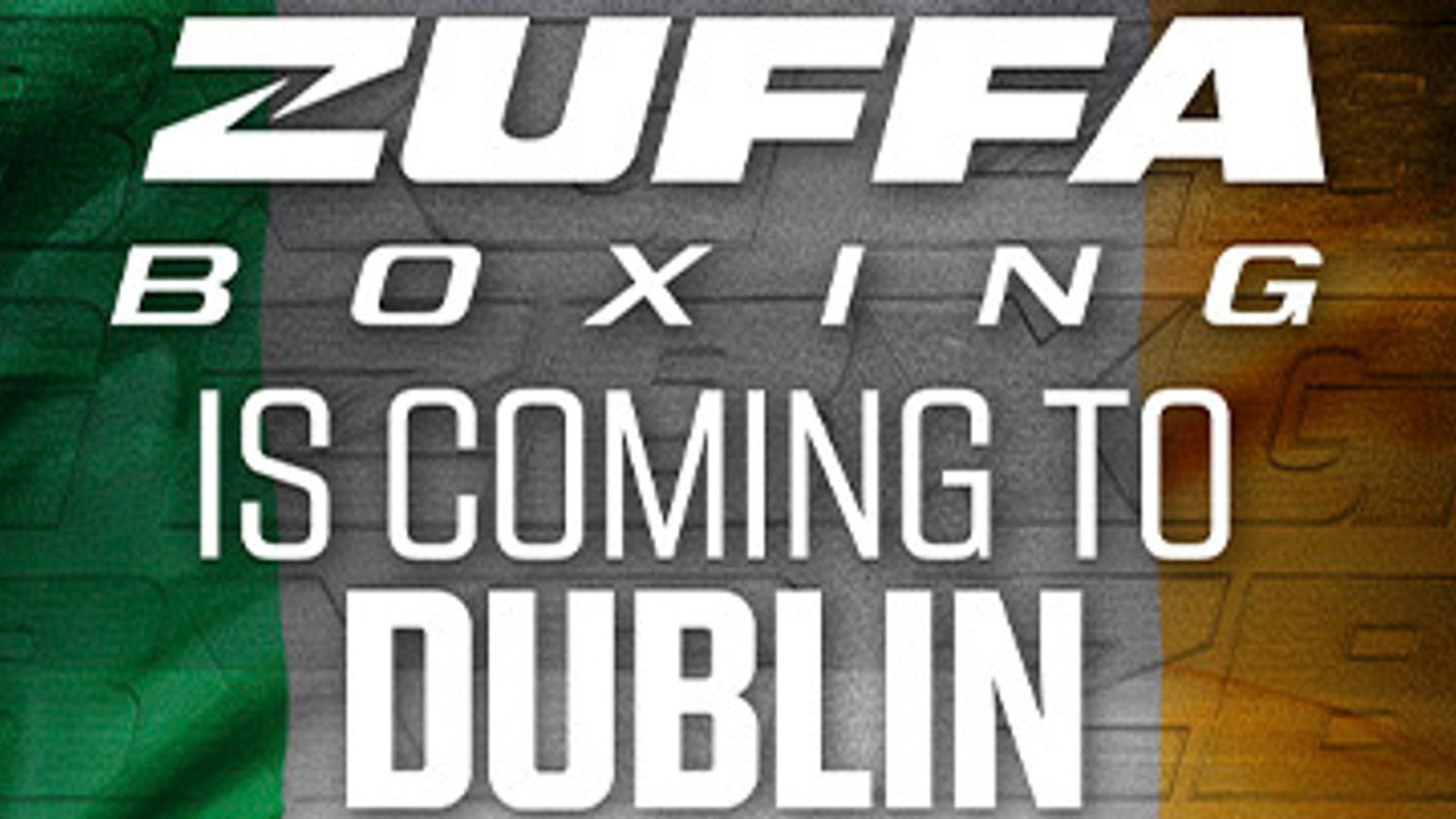 Zuffa Boxing to Host First Event in Dublin This August